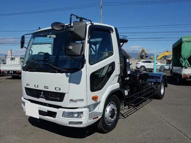 三菱 ファイター 中型/増トン アームロール ツインホイスト 2KG-FK72FZの中古トラック画像1