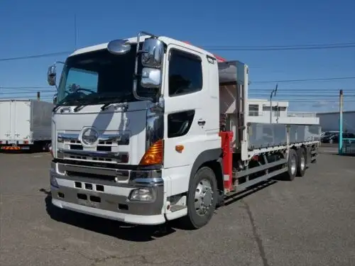 日野 プロフィア 大型 クレーン付 アルミブロック エアサス の中古トラック【車両No.161775】