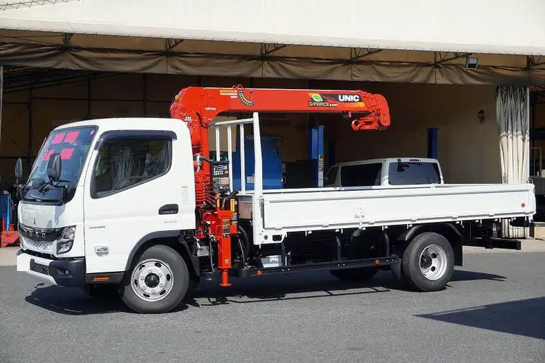 三菱 キャンター 小型 クレーン付 4段 ラジコンの中古トラック画像1