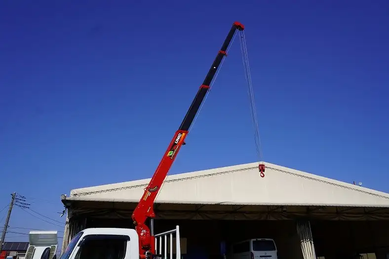 三菱 キャンター 小型 クレーン付 4段 ラジコンの中古トラック画像11