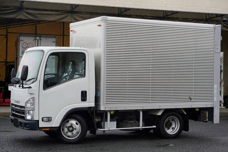 いすゞ エルフ 小型 アルミバン 10尺 TKG-NMR85AN