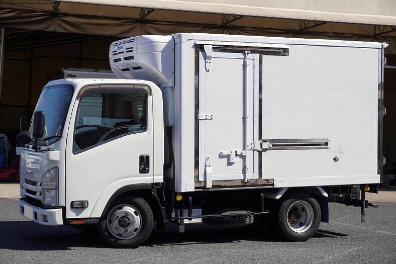 いすゞ エルフ 小型 冷凍冷蔵 10尺 TKG-NMS85AN