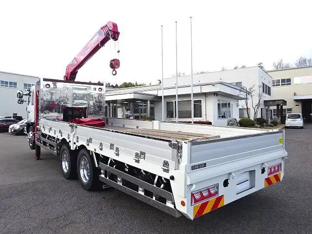 日野 レンジャー 中型/増トン 車両重機運搬 5段クレーン ラジコンの中古トラック画像2