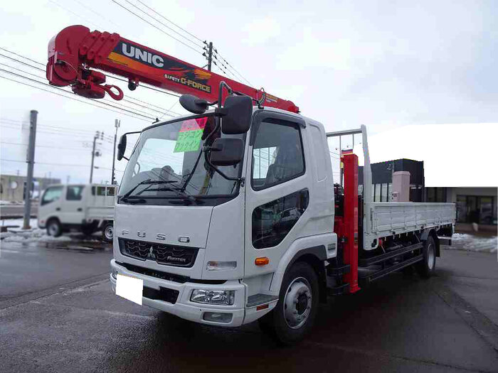 三菱 ファイター 中型/増トン 車両重機運搬 セルフローダー