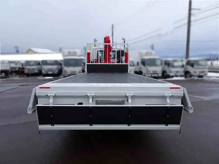 三菱 ファイター 中型/増トン 車両重機運搬 4段クレーン ラジコンの中古トラック画像6