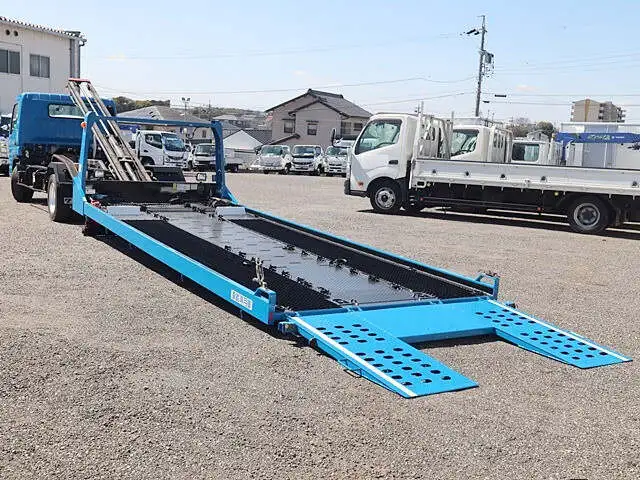 三菱 キャンター 小型 車両重機運搬 ラジコン ウインチの中古トラック画像7