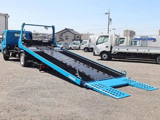 三菱 キャンター 小型 車両重機運搬 ラジコン ウインチの中古トラック画像6