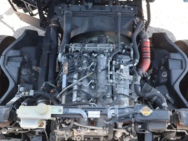 三菱 キャンター 小型 車両重機運搬 ラジコン ウインチの中古トラック画像19