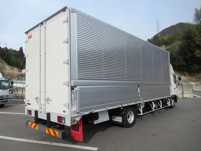 日野 レンジャー 中型/増トン ウイング エアサス ベッドの中古トラック画像2