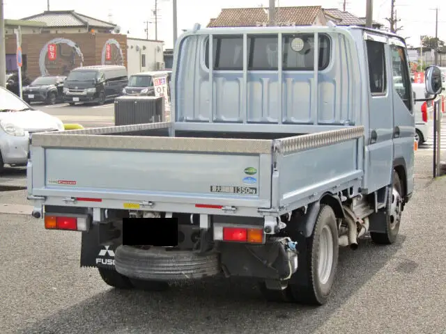 三菱 キャンター 小型 平ボディ Wキャブ 床鉄板の中古トラック画像4