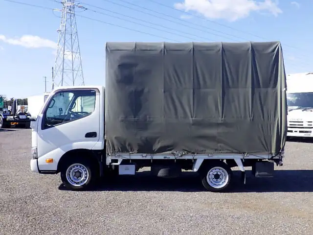 トヨタ トヨエース 小型 平ボディ 幌 床鉄板の中古トラック画像3