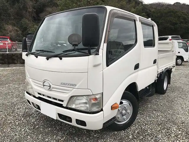 日野 デュトロ 小型 平ボディ Wキャブ パワーゲート の中古トラック【車両No.161868】