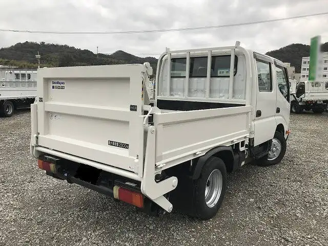 日野 デュトロ 小型 平ボディ Wキャブ パワーゲートの中古トラック画像2