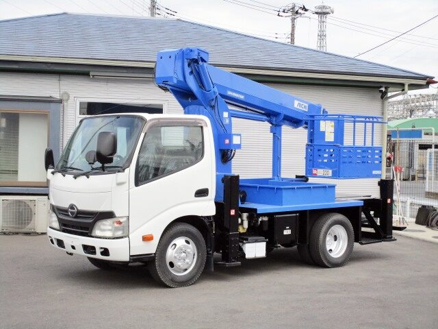 日野 デュトロ 小型 高所・建柱車 高所作業車 TKG-XZU600E