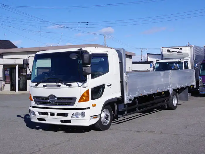 日野 レンジャー 中型/増トン 平ボディ アルミブロック ベッド の中古トラック【車両No.161873】