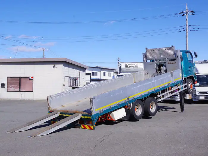 三菱 ファイター 中型/増トン 車両重機運搬 ラジコン ウインチの中古トラック画像5