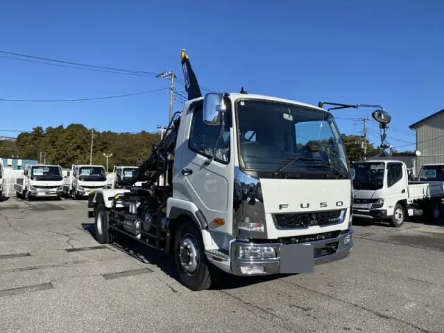 三菱 ファイター 中型/増トン アームロール ツインホイスト 2KG-FK72FZの中古トラック画像3