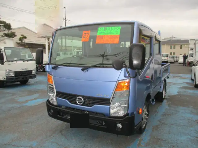 日産 アトラス 小型 平ボディ Wキャブ CBF-SQ2F24の中古トラック画像1