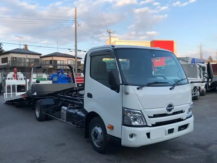 日野 デュトロ 小型 車両重機運搬 ラジコン ウインチの中古トラック画像2