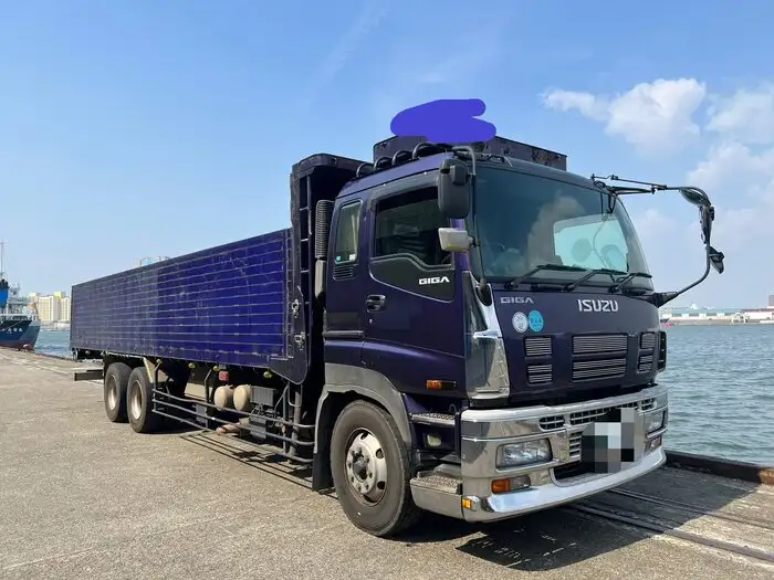いすゞ ギガ 大型 平ボディ ベッド PDG-CYM77V8の中古トラック画像4