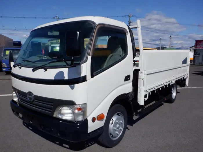 日野 デュトロ 小型 平ボディ パワーゲート 床鉄板 の中古トラック【車両No.161987】