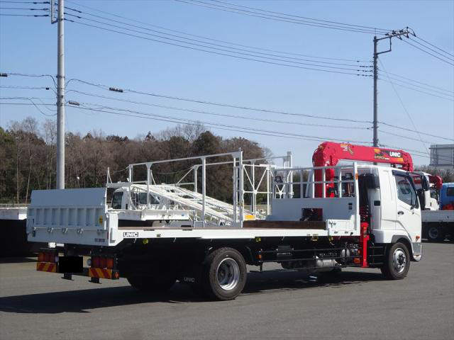 三菱 ファイター 中型/増トン 車両重機運搬 4段クレーン ラジコン｜画像3