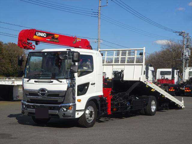 日野 レンジャー 中型/増トン 車両重機運搬 セルフローダー の