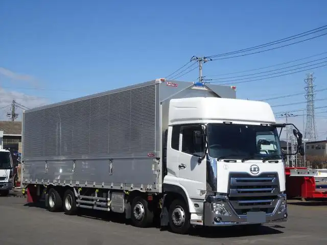 日産UD クオン 大型 ウイング ハイルーフ エアサスの中古トラック画像2