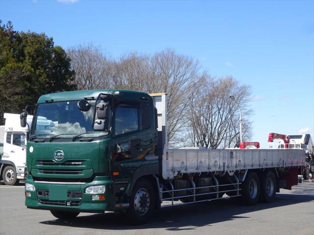 日産UD クオン 大型 平ボディ 床鉄板 ベッド｜画像1