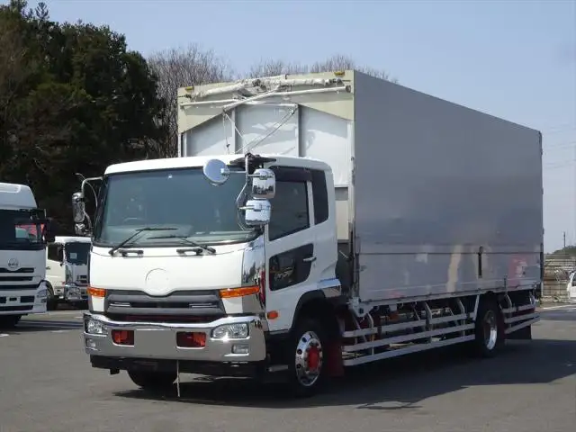 日産UD コンドル 中型/増トン ウイング 幌ウイング 床鉄板の中古トラック画像1