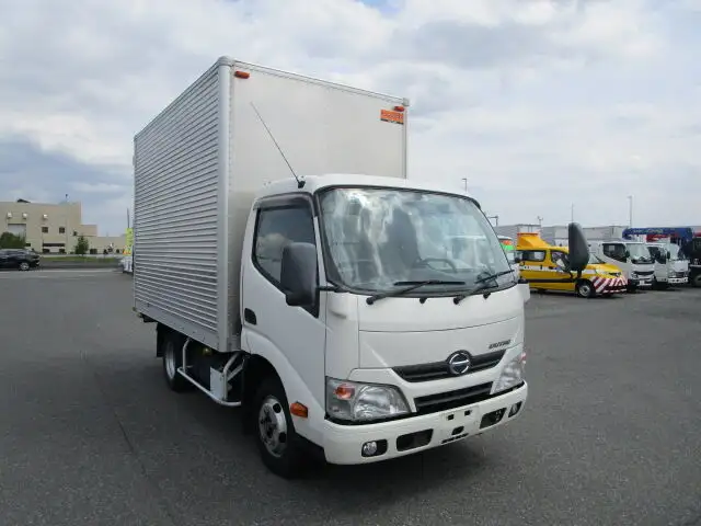 日野 デュトロ 小型 アルミバン TKG-XZC605M H29の中古トラック画像2