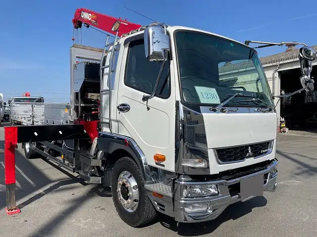 三菱 ファイター 中型/増トン クレーン付 アルミブロック 4段の中古トラック画像9