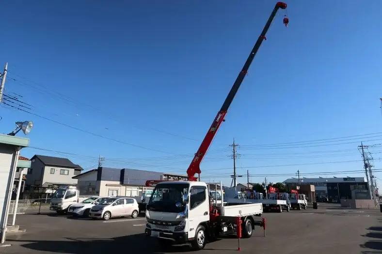 三菱 キャンター 小型 クレーン付 4段 ラジコンの中古トラック画像7