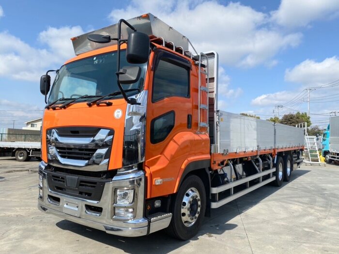 いすゞ ギガ 大型 平ボディ 2PG-CYL77CA