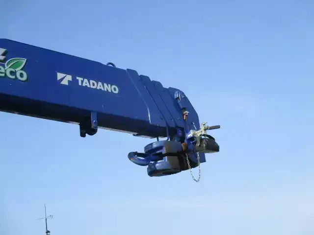日野 プロフィア 大型 車両重機運搬 4段クレーン ラジコンの中古トラック画像8