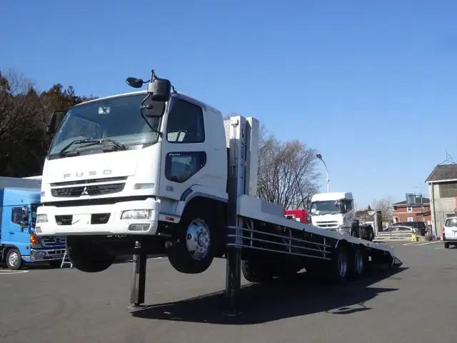 三菱 ファイター 中型/増トン 車両重機運搬 ラジコン ウインチの中古トラック画像1