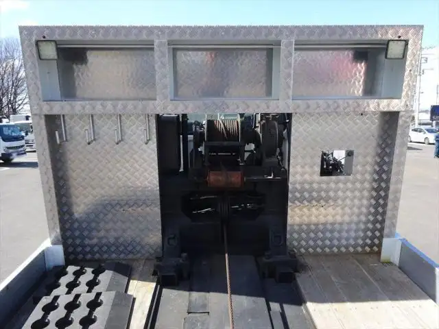三菱 ファイター 中型/増トン 車両重機運搬 ラジコン ウインチの中古トラック画像6