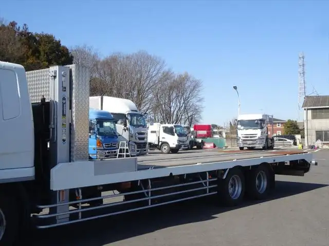 三菱 ファイター 中型/増トン 車両重機運搬 ラジコン ウインチの中古トラック画像12