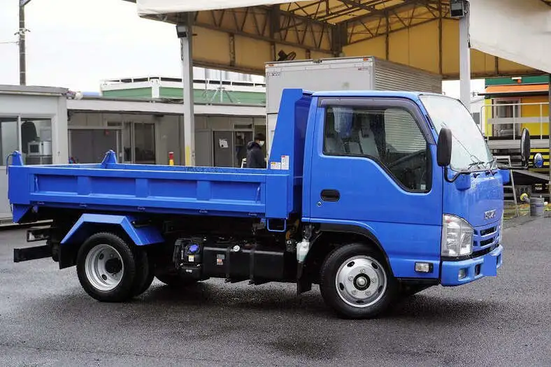 いすゞ エルフ 小型 ダンプ ローダー 強化の中古トラック画像2