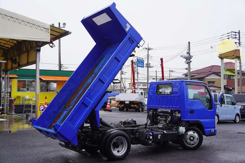 いすゞ エルフ 小型 ダンプ ローダー 強化の中古トラック画像9