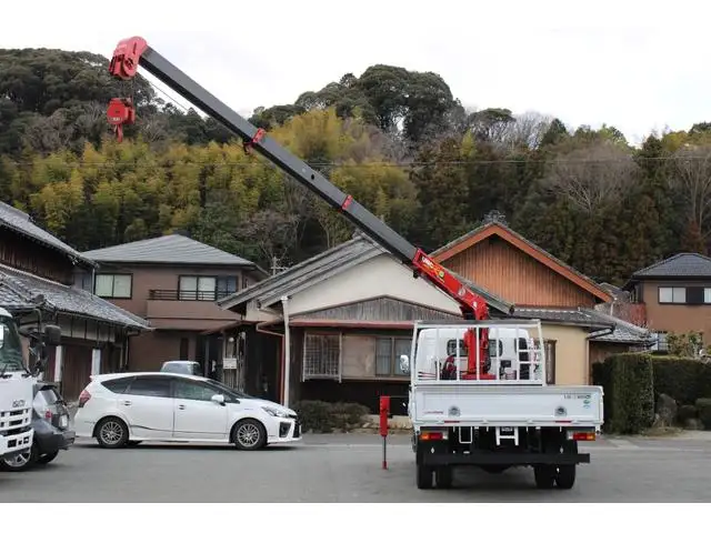 三菱 キャンター 小型 クレーン付 4段 ラジコンの中古トラック画像12