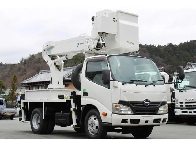 日野 デュトロ 小型 高所・建柱車 高所作業車 電工仕様の中古トラック画像2