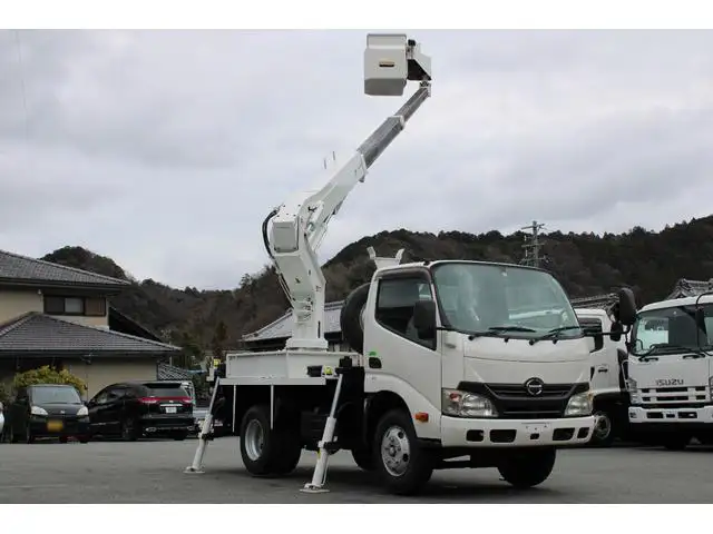 日野 デュトロ 小型 高所・建柱車 高所作業車 電工仕様の中古トラック画像11