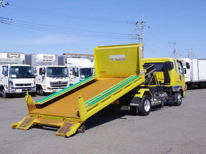 三菱 ファイター 中型/増トン ダンプ ローダー コボレーンの中古トラック画像10