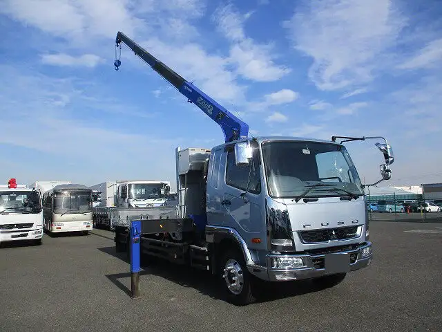 三菱 ファイター 中型/増トン クレーン付 床鉄板 4段の中古トラック画像11