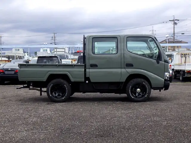 トヨタ ダイナ 小型 平ボディ Wキャブ 床鉄板の中古トラック画像3