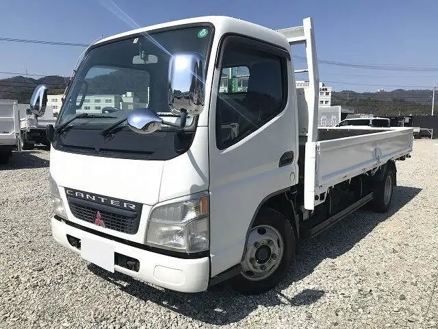 三菱 キャンター 小型 平ボディ 床鉄板 KK-FE72EE の中古トラック【車両No.162196】