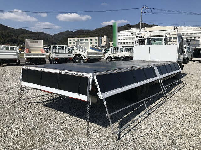 いすゞ フォワード 中型/増トン 平ボディ 床鉄板 ベッド｜画像5