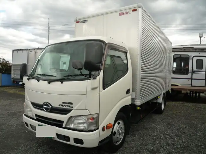 日野 デュトロ 小型 アルミバン TKG-XZU655M H24の中古トラック画像1