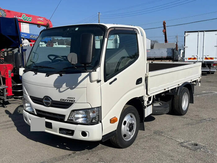 日野 デュトロ 小型 平ボディ 10尺 TKG-XZC675M